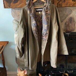 Totes vintage raincoat pvc